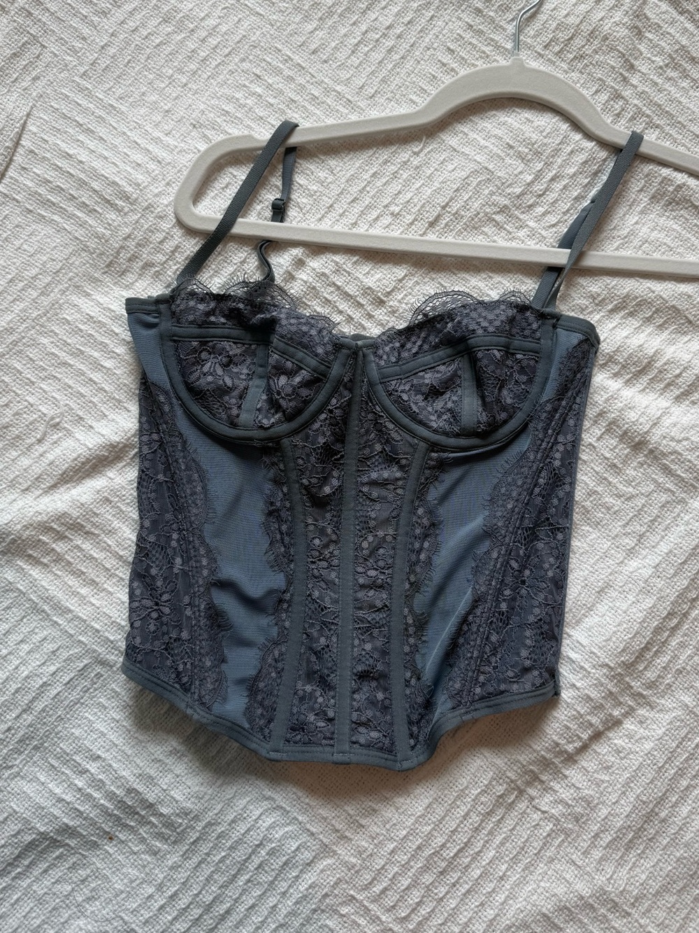 Urban Outfitters Lace Corset Bustier Top
